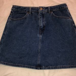 Denim skirt